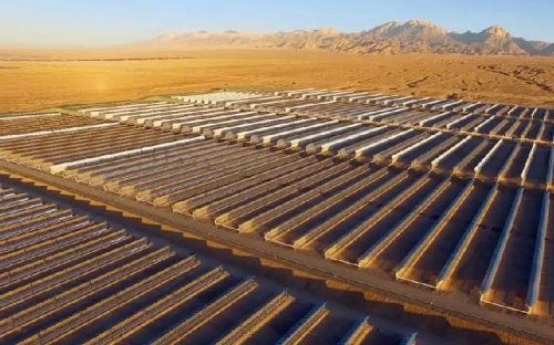 光熱發電呈異彩--中國能建全面領跑光熱發電示范項目建設綜述