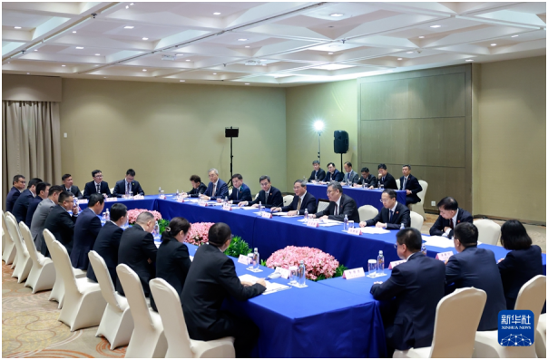 李強出席在巴西中資企業(yè)座談會,國網、金風、中天等企業(yè)參加