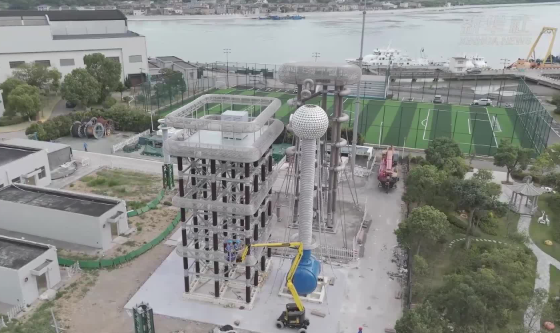 國網(wǎng)浙江舟山供電公司建成640千伏直流電纜試驗平臺