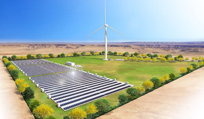 東芝在沙特測(cè)試風(fēng)能太陽(yáng)能電池混合供電系統(tǒng)