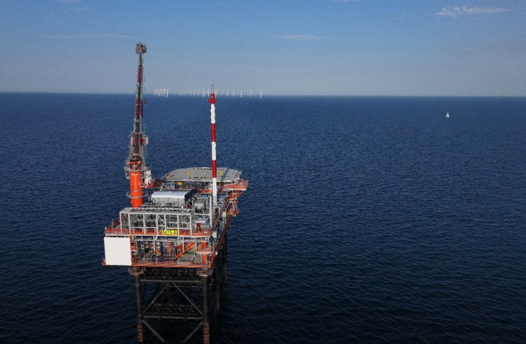 北海綠色轉型正在發生:荷蘭天然氣平臺接入德國海上風電