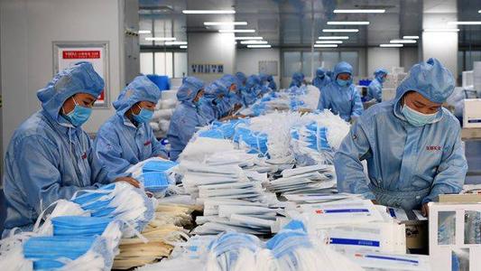 全國口罩企業復工復產率已達73
